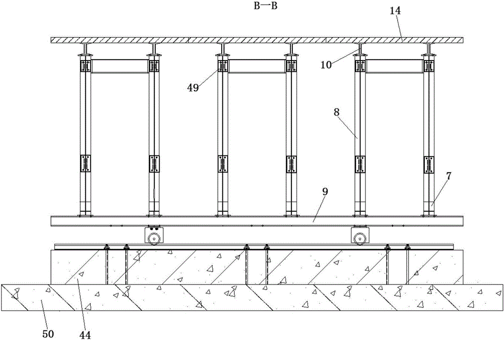 Multiple-opening box type culvert making mold and method for making box type culverts by three-opening box type culvert mold