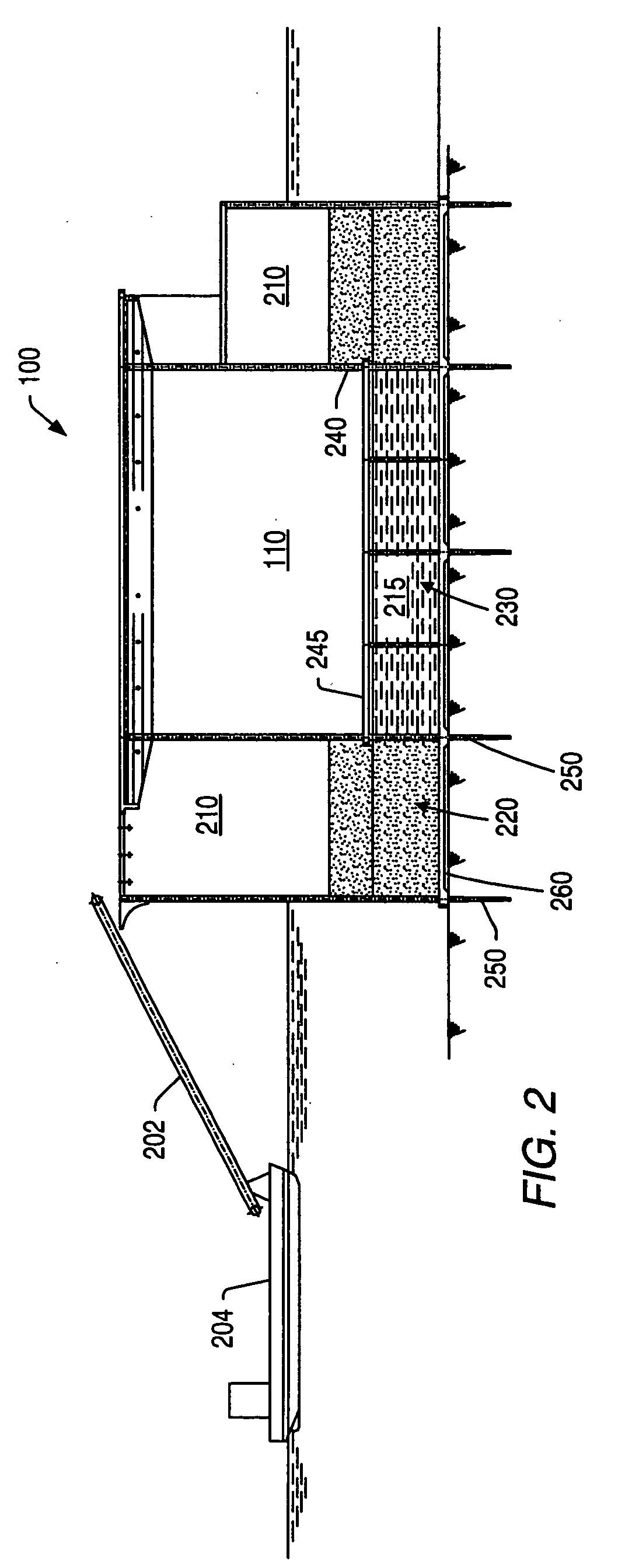 Liquefied natural gas structure