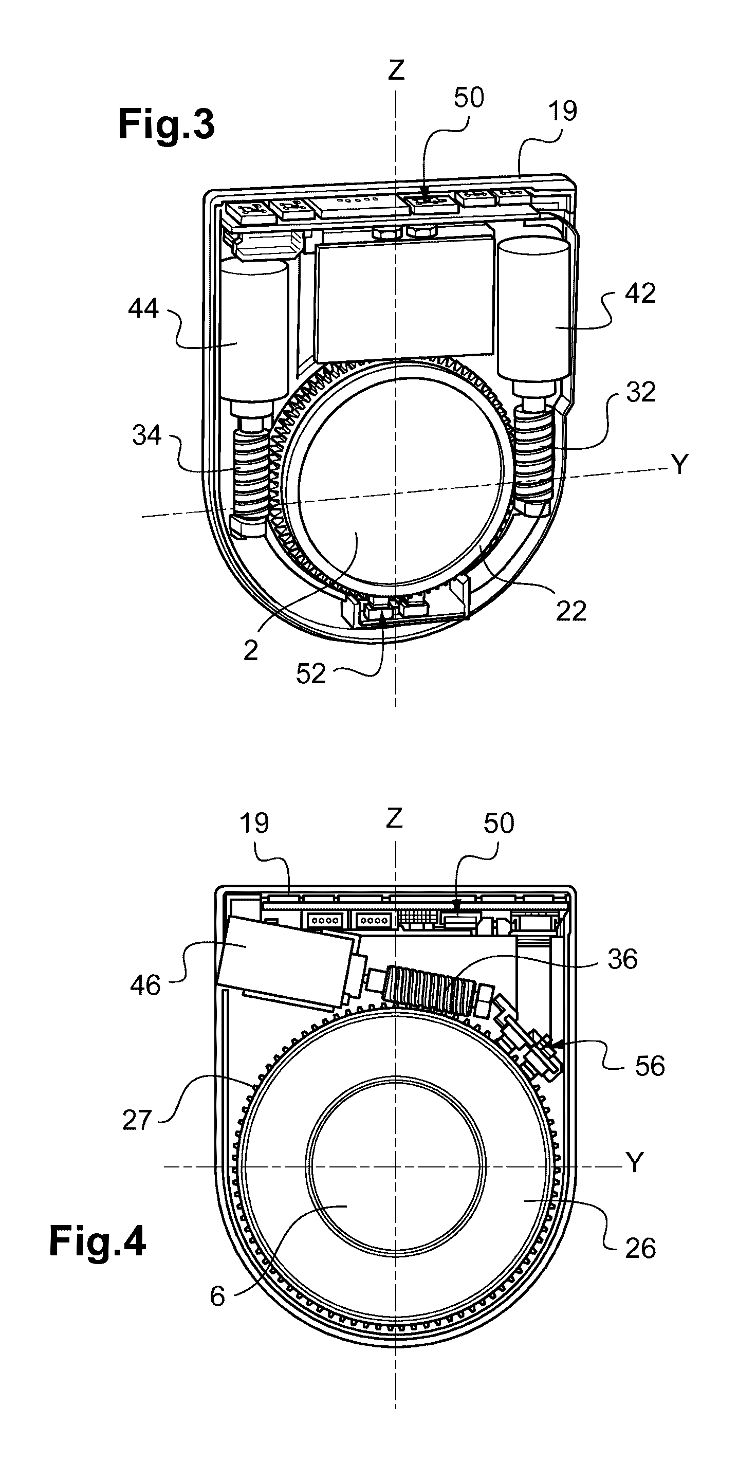 Corrective eyeglasses and method for subjective refraction by a wearer of said eyeglasses