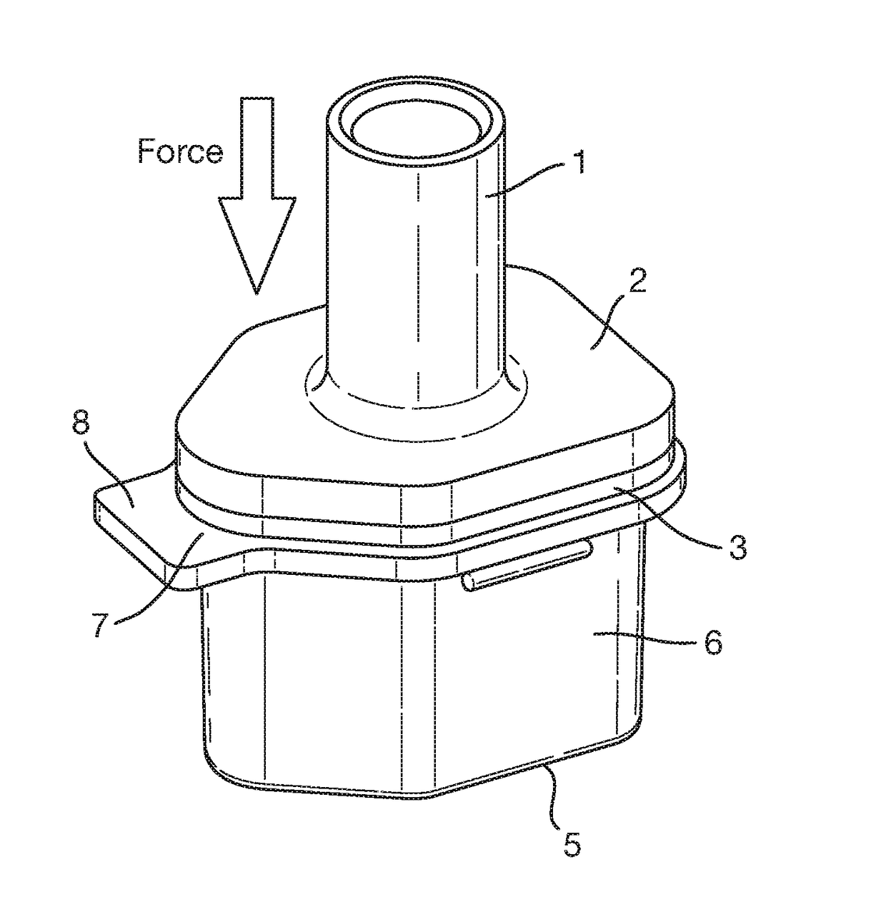 Biochip storage wells