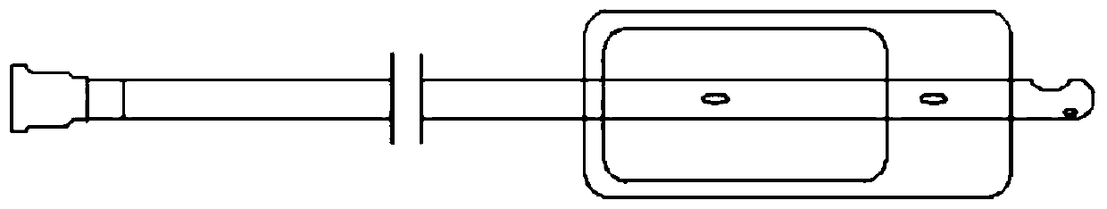 The use method of the composite columnar water bladder prostatic dilatation catheter with internal capsule moving forward