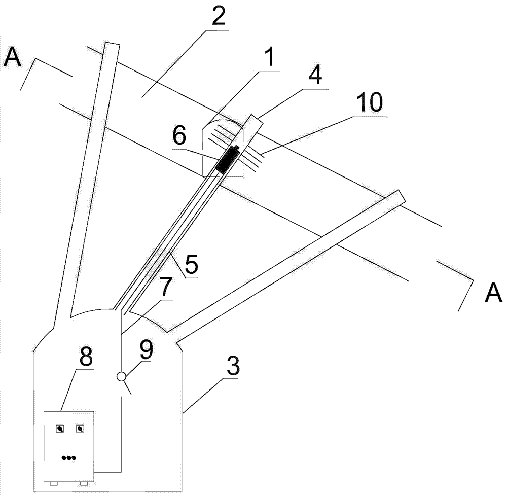 A method of using pulse detonation wave to fracture and increase penetration to shield coal roadway excavation