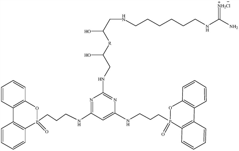 Novel organophosphorus flame retardant and preparation method thereof