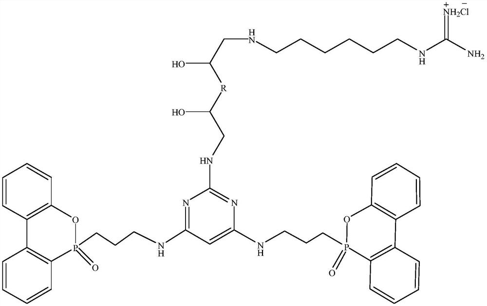 Novel organophosphorus flame retardant and preparation method thereof