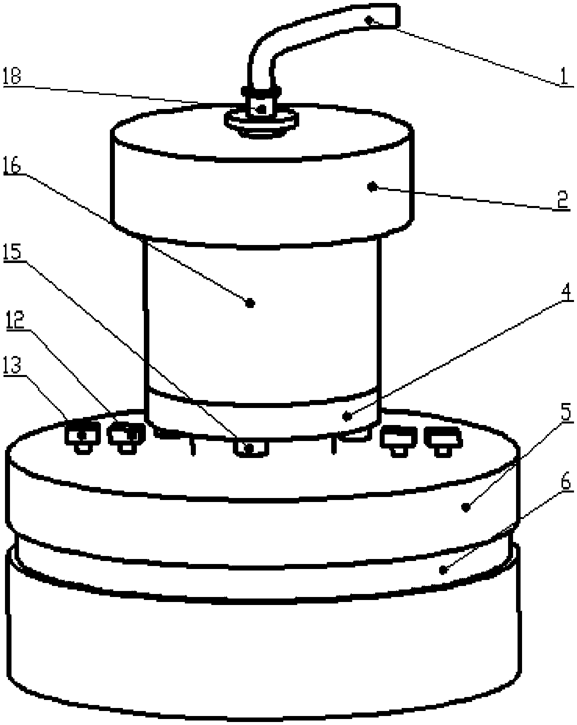 Multi-stage vacuum adsorption device and processing method for magnetorheological plane polishing