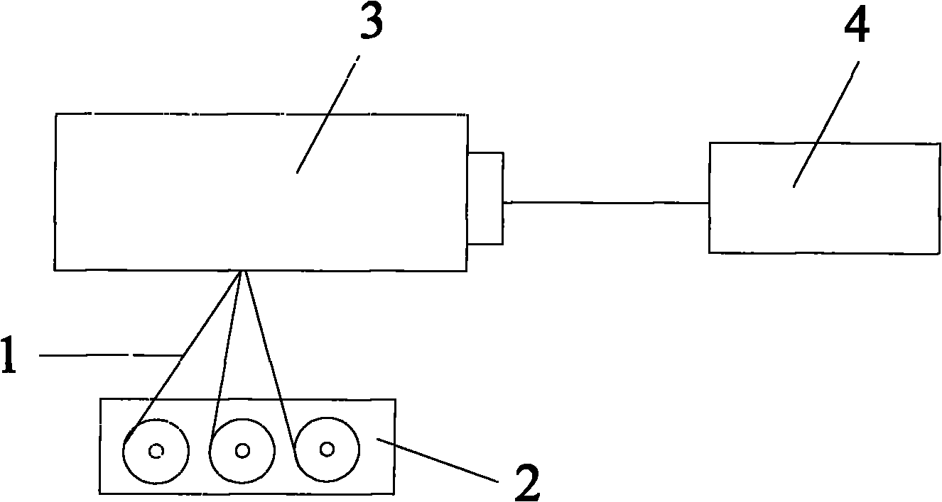 Method for preparing bicycle frame from long-fiber reinforced thermoplastic composite material through on-line direct molding