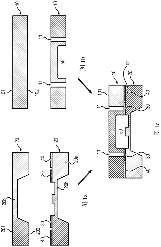 Method for producing a pressure sensor and corresponding sensor