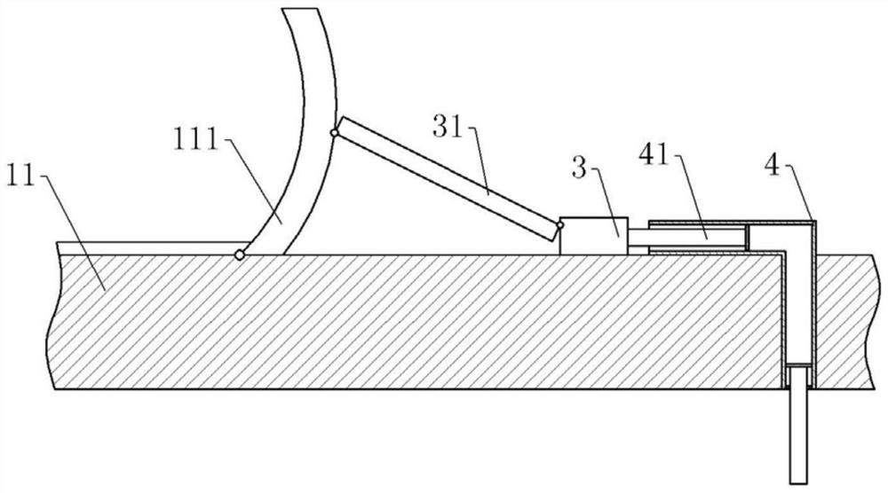 Fixing device for infant nuclear magnetic resonance detection