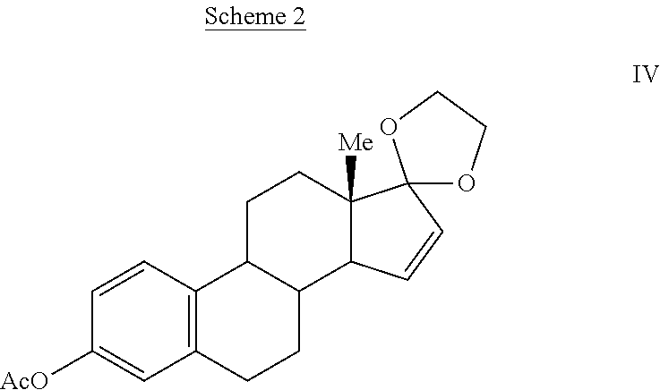 Synthesis of estetrol via estrone derived steroids