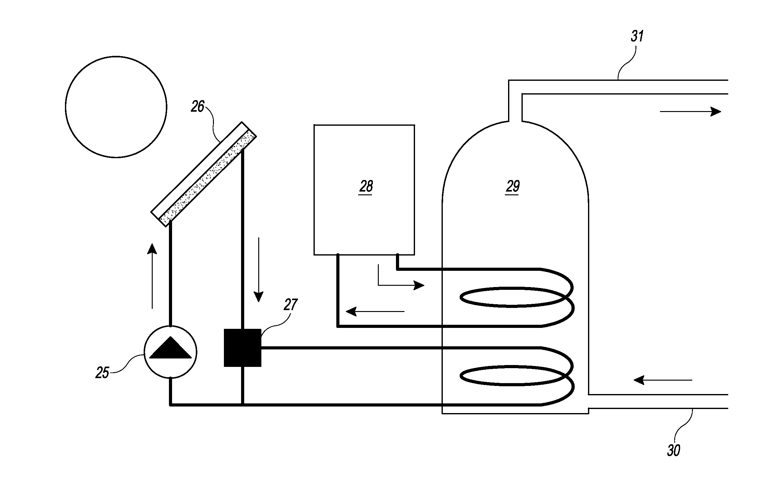 Translucent plastic solar thermal collector