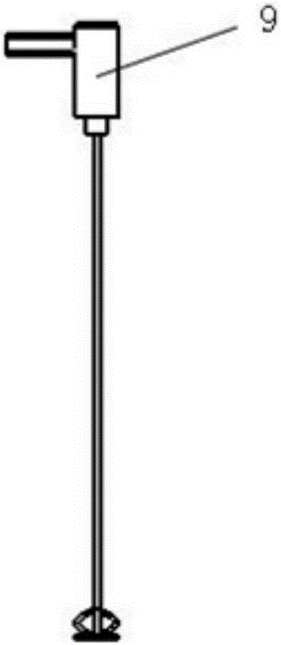 Large-size movable suspended matter section high-resolution measurement and slidable sampling device