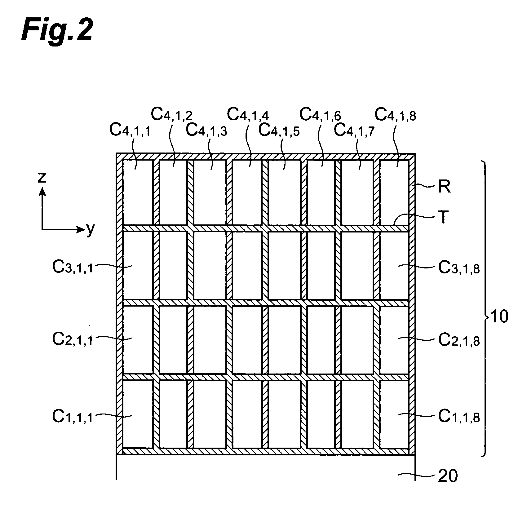 Radiation three-dimensional position detector