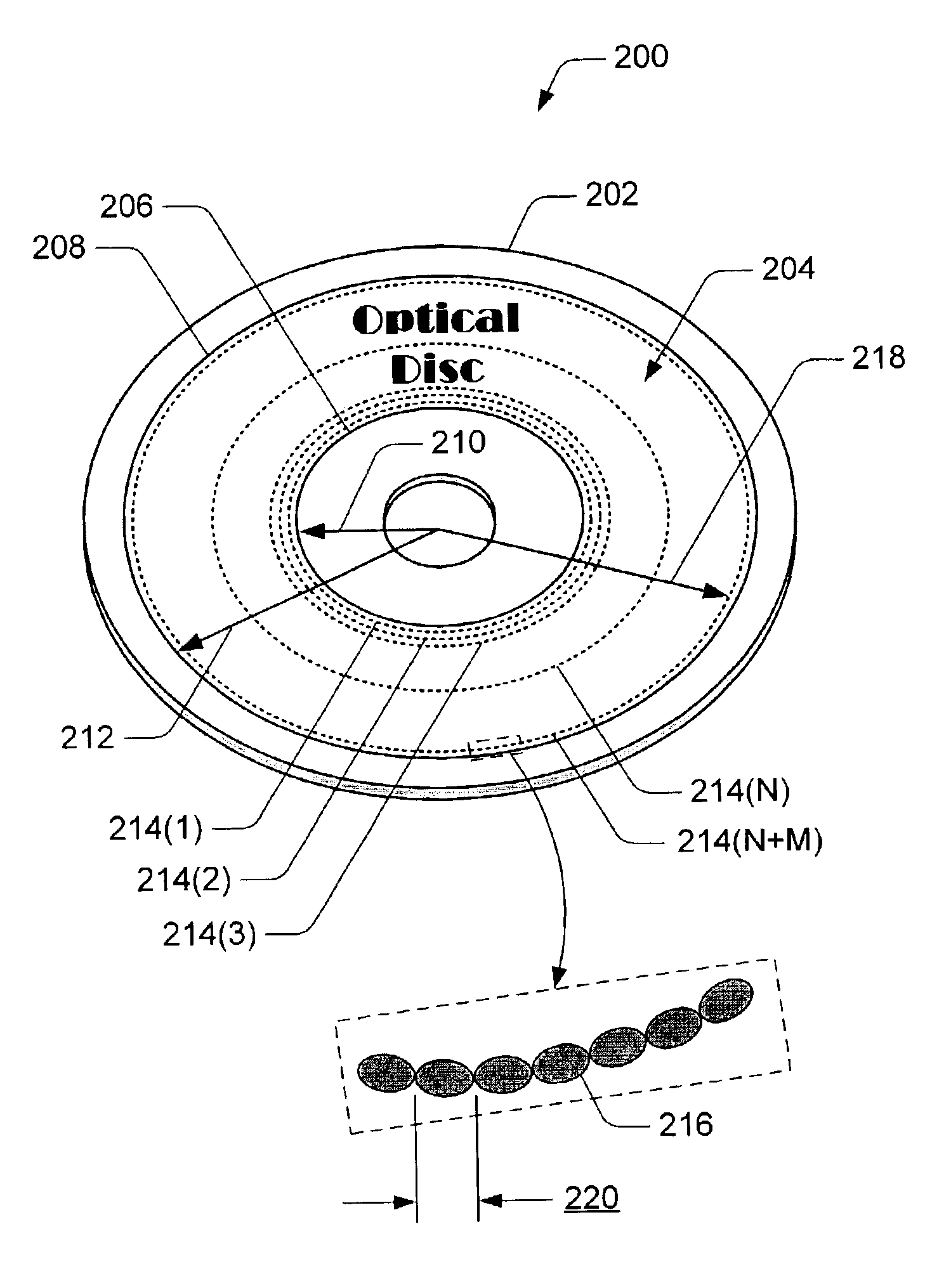 Disc media marking