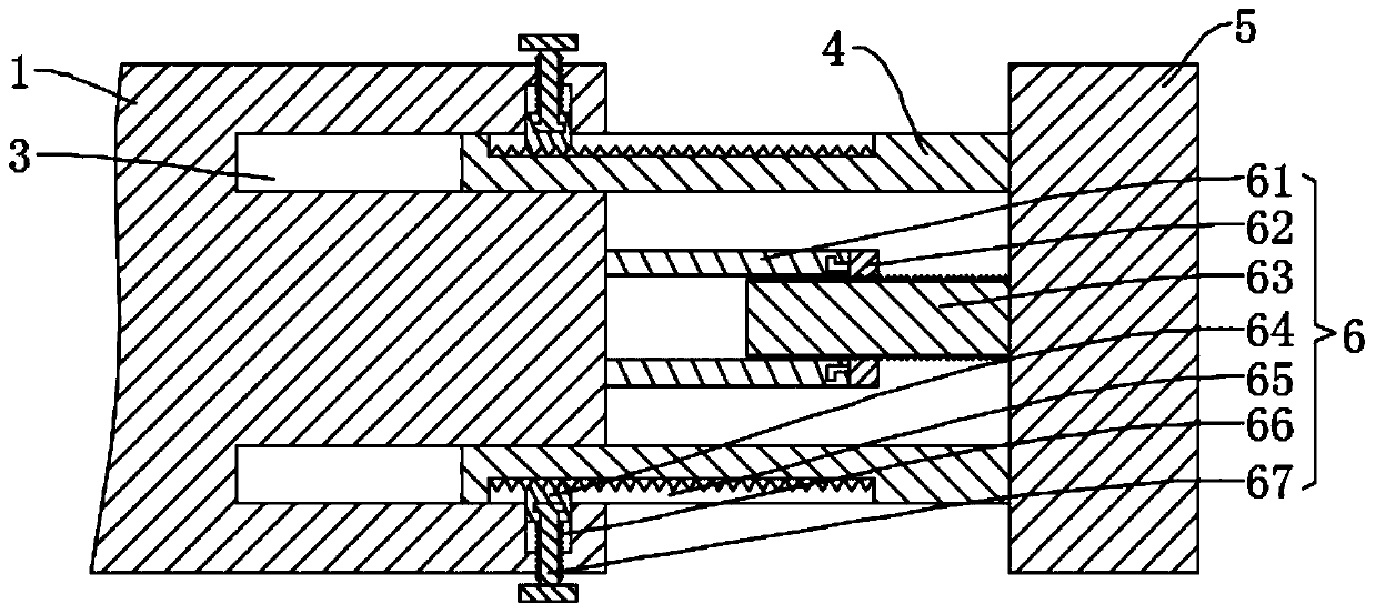 Temperature detection fixer for high-voltage power cable intermediate interface