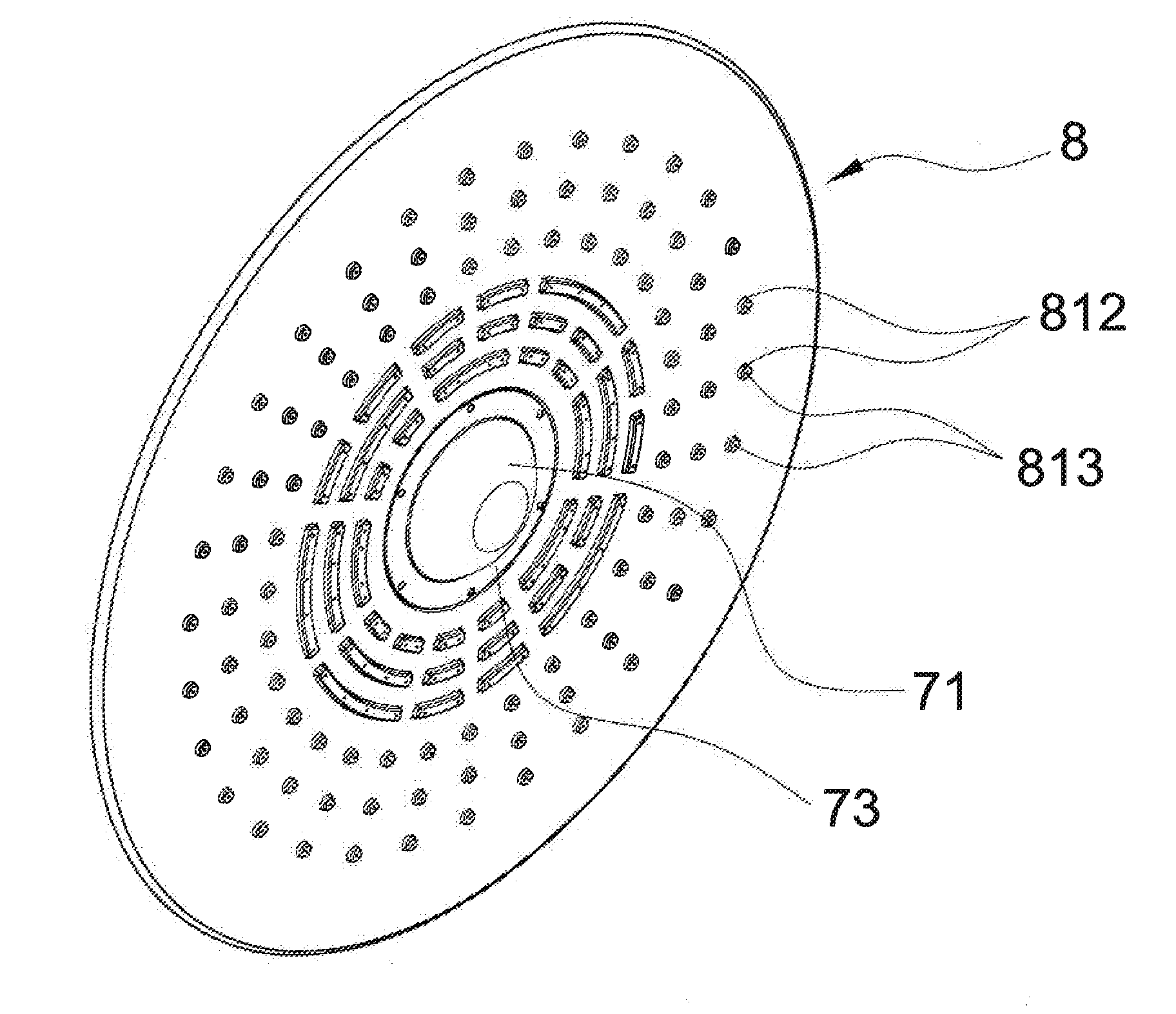 Self-generating lighting shower head