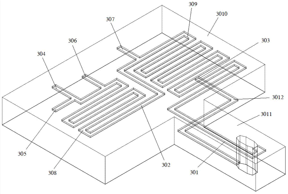 Microfluidic chip, detection system and detection method for total phosphorus detection