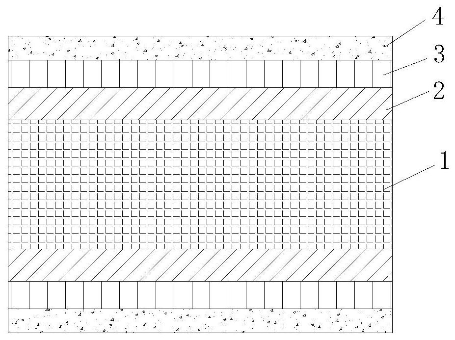 Thermoplastic copper-clad plate and preparation method thereof