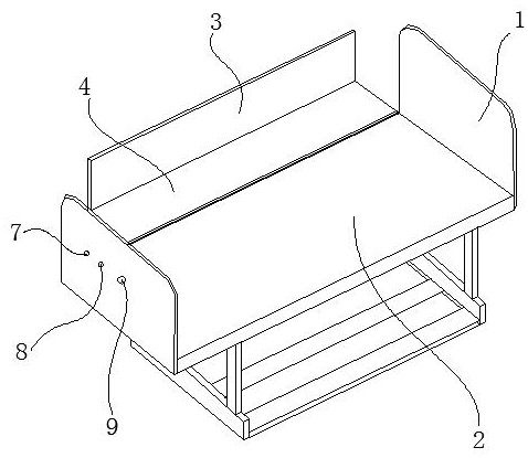 Extensible integrated device for operation and nursing of critically ill ICU patients and its operation method