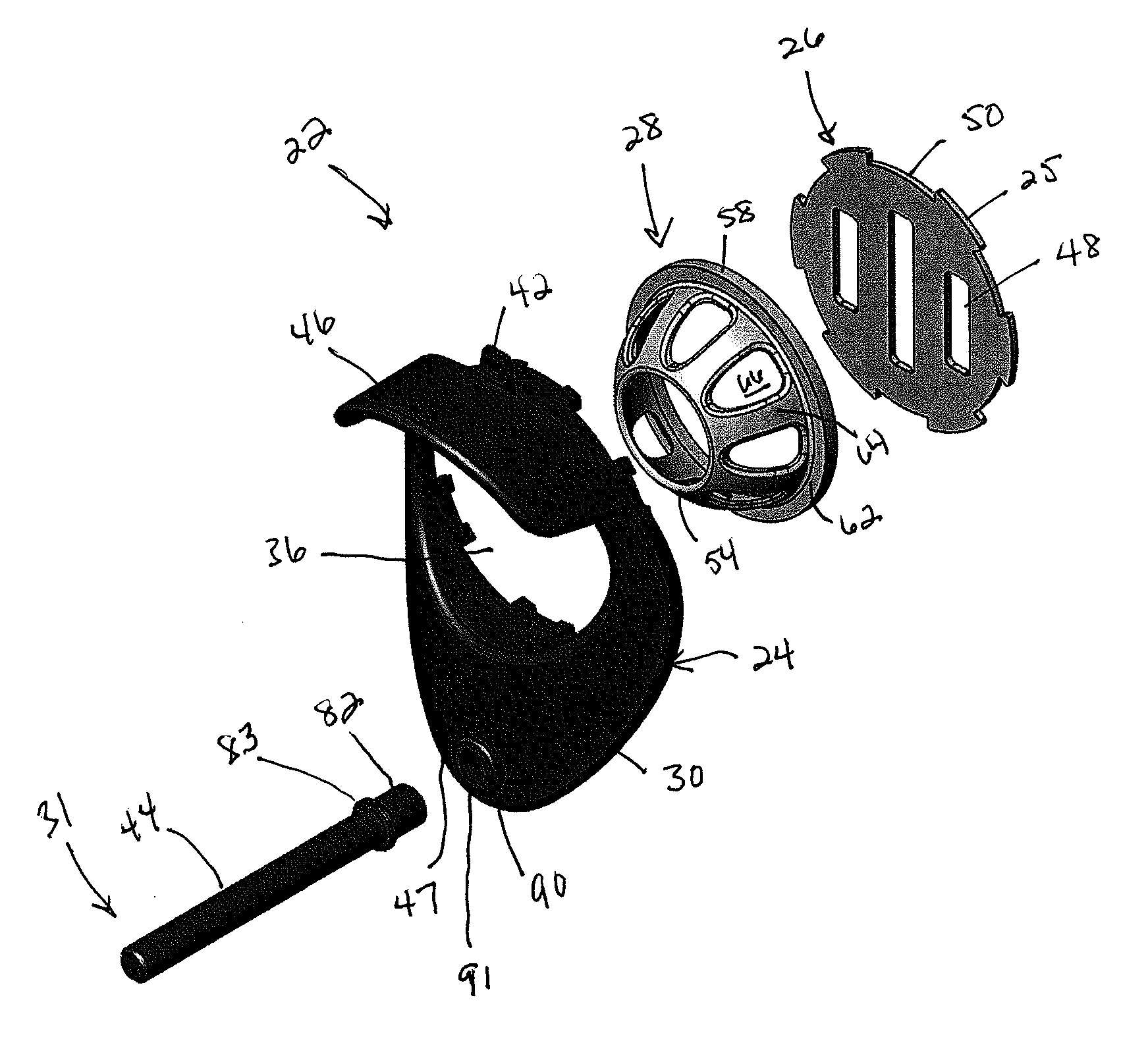 Squirrel resistant dome-shaped bird feeder port