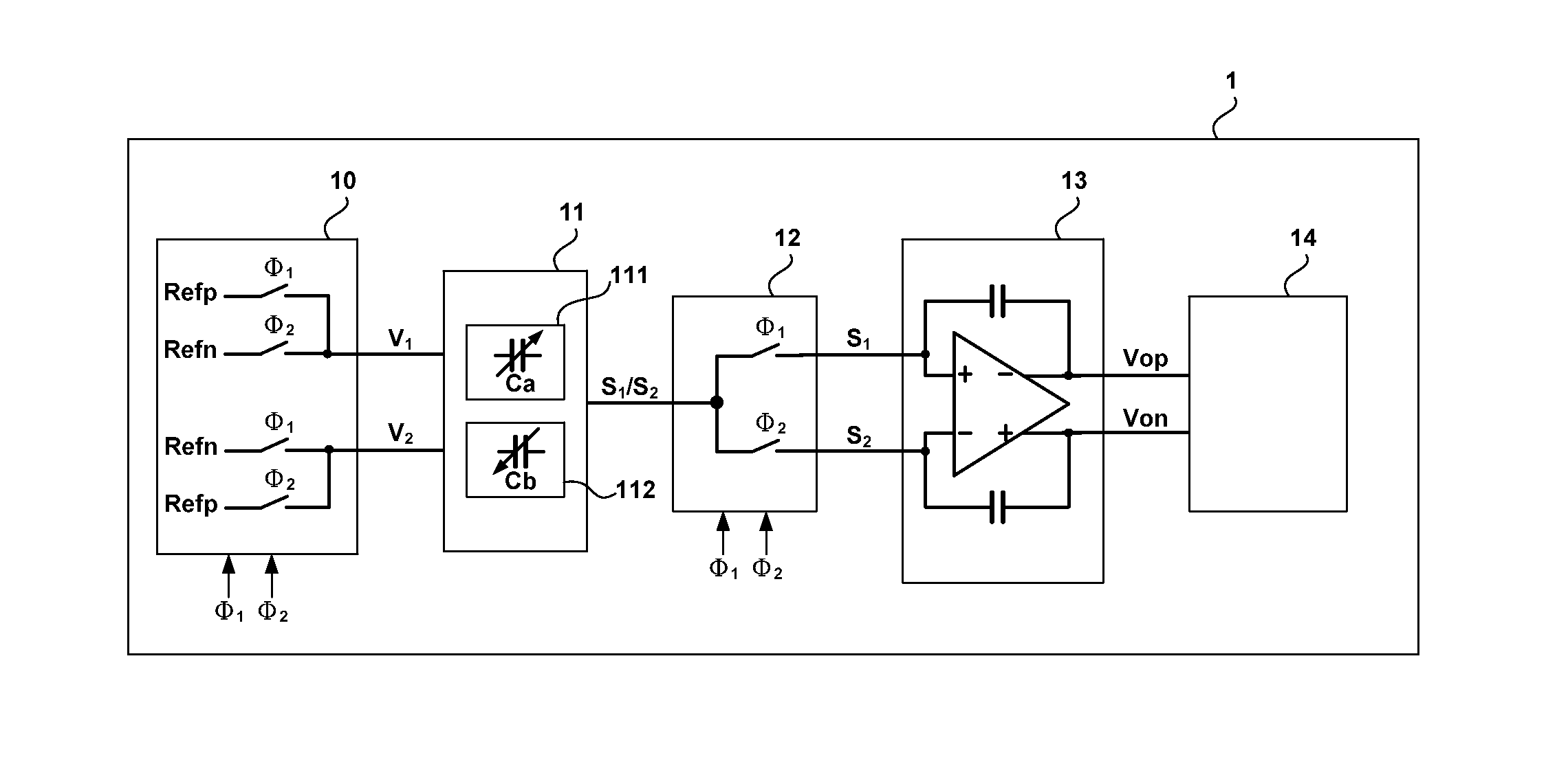 Capacitor Sensing Circuit