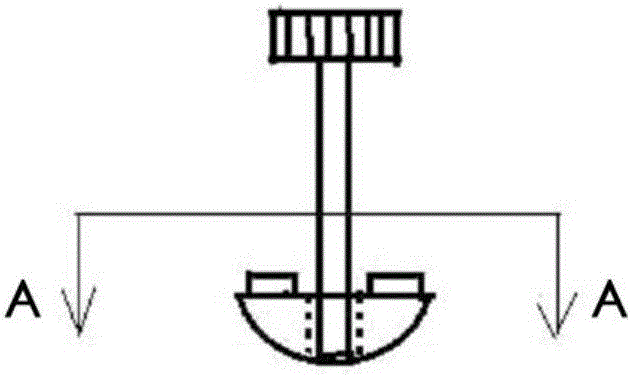 Cross stereo image viewing device