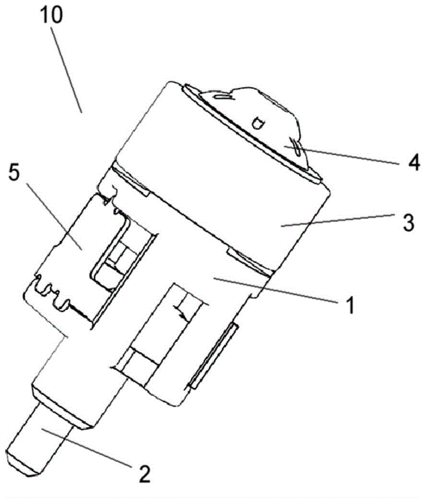 Holding element and function assembly with same