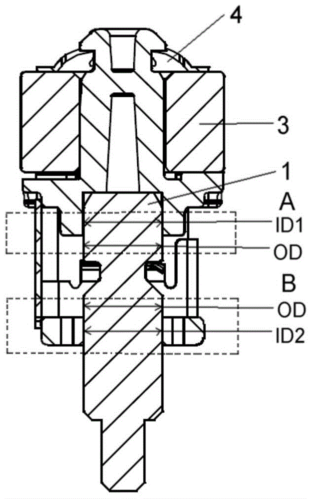 Holding element and function assembly with same