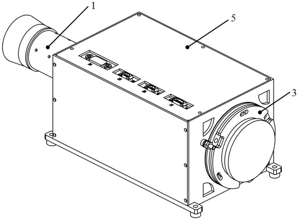 Satellite-borne small-sized light-weight Dyson hyperspectral imager system