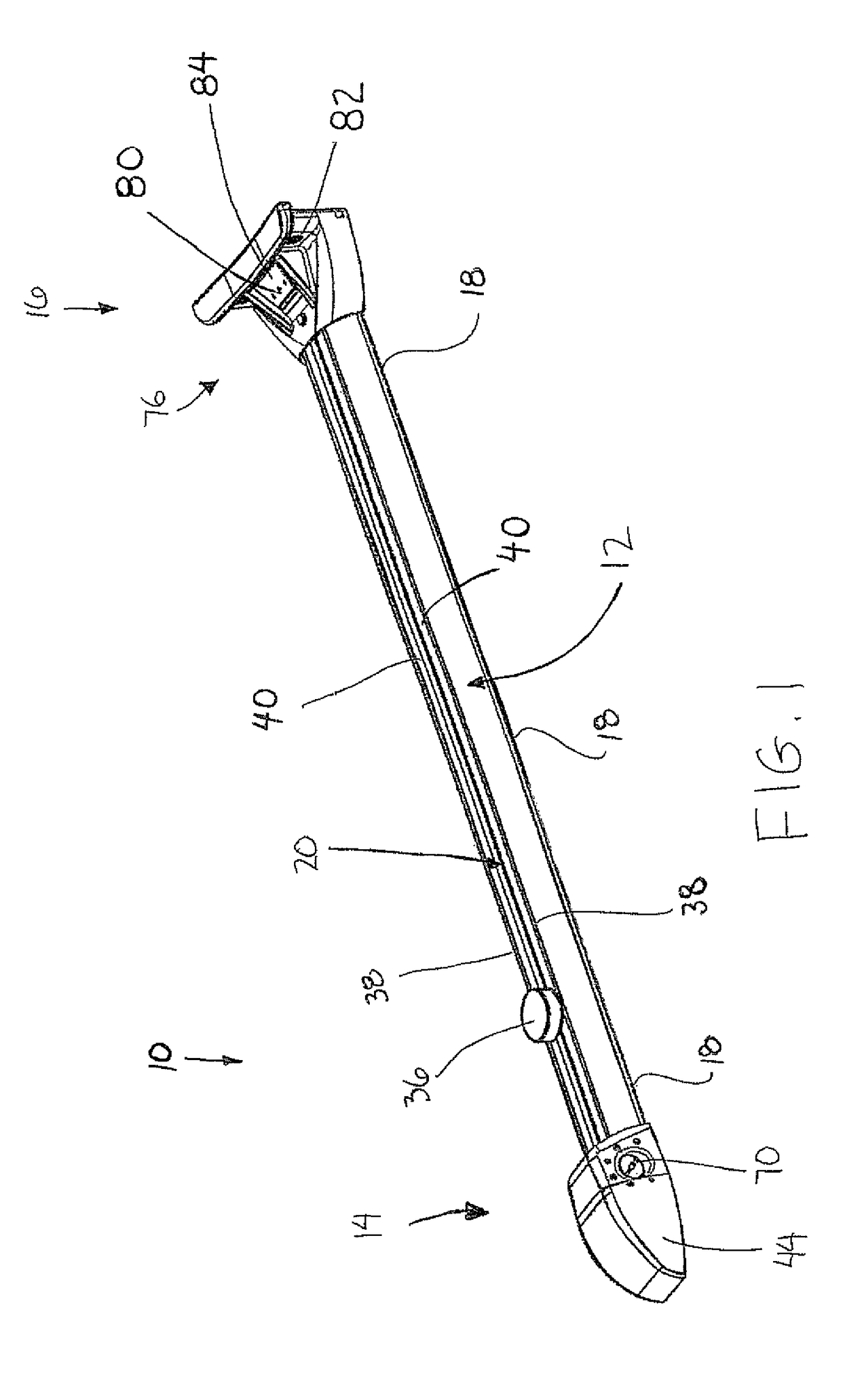 Hockey shooting training device