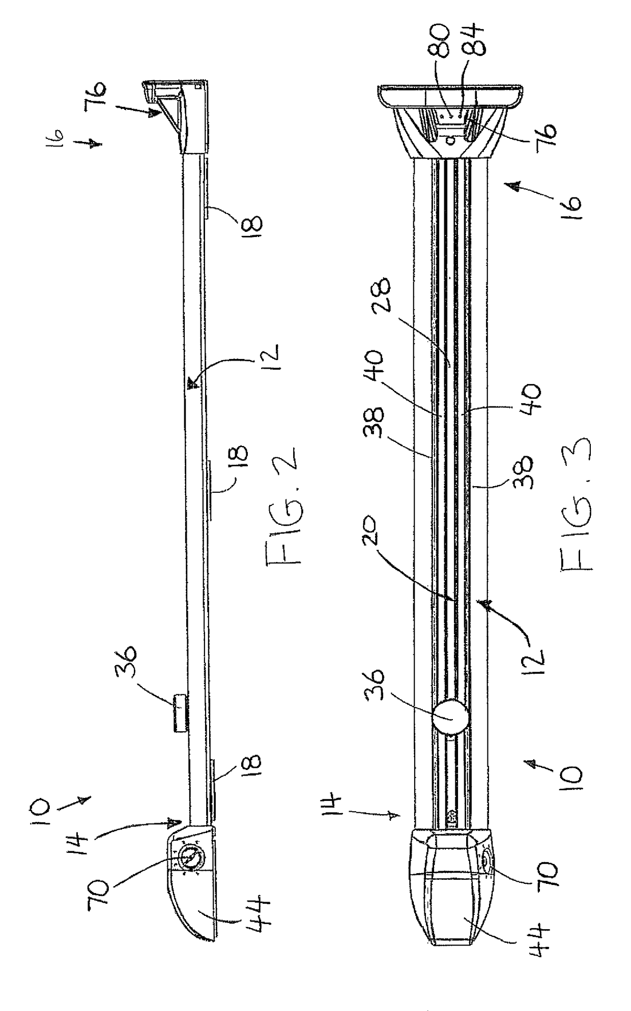 Hockey shooting training device