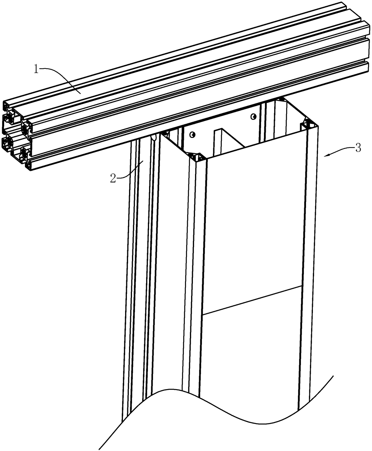 Suspension functional post and fixing method thereof