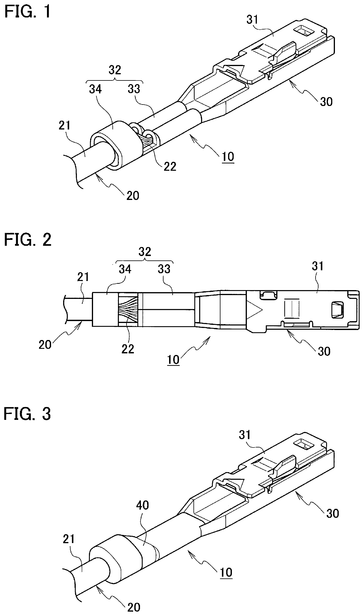 Method of crimping terminal with cable and terminal crimping apparatus