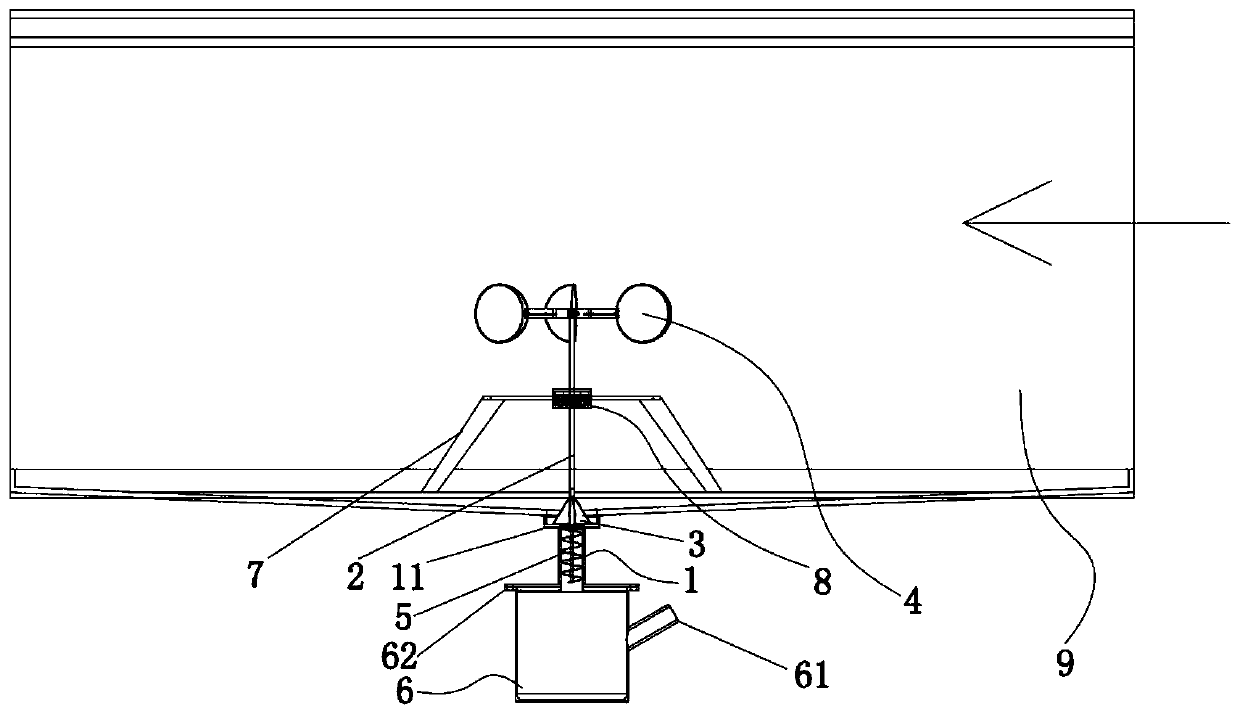 Automatic dredging and draining device for autonomous power pipeline