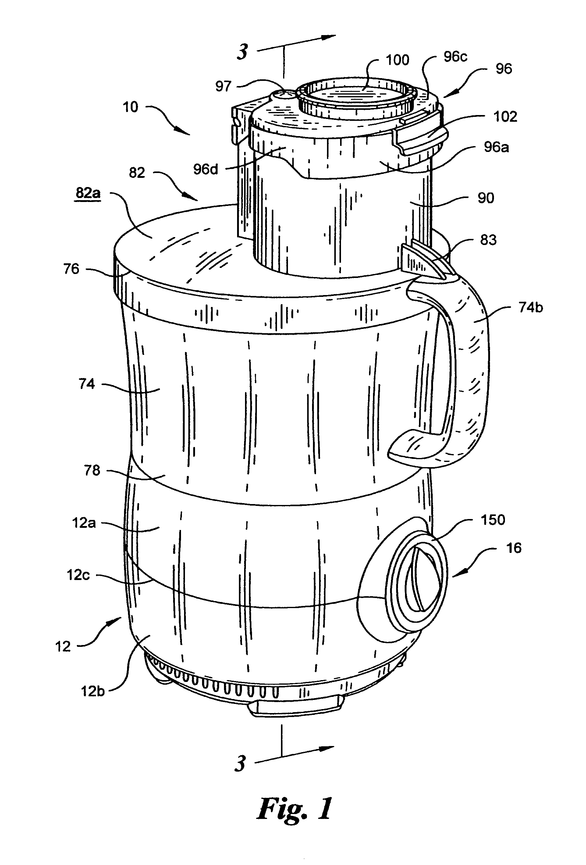 Kitchen appliance with a safety interlock