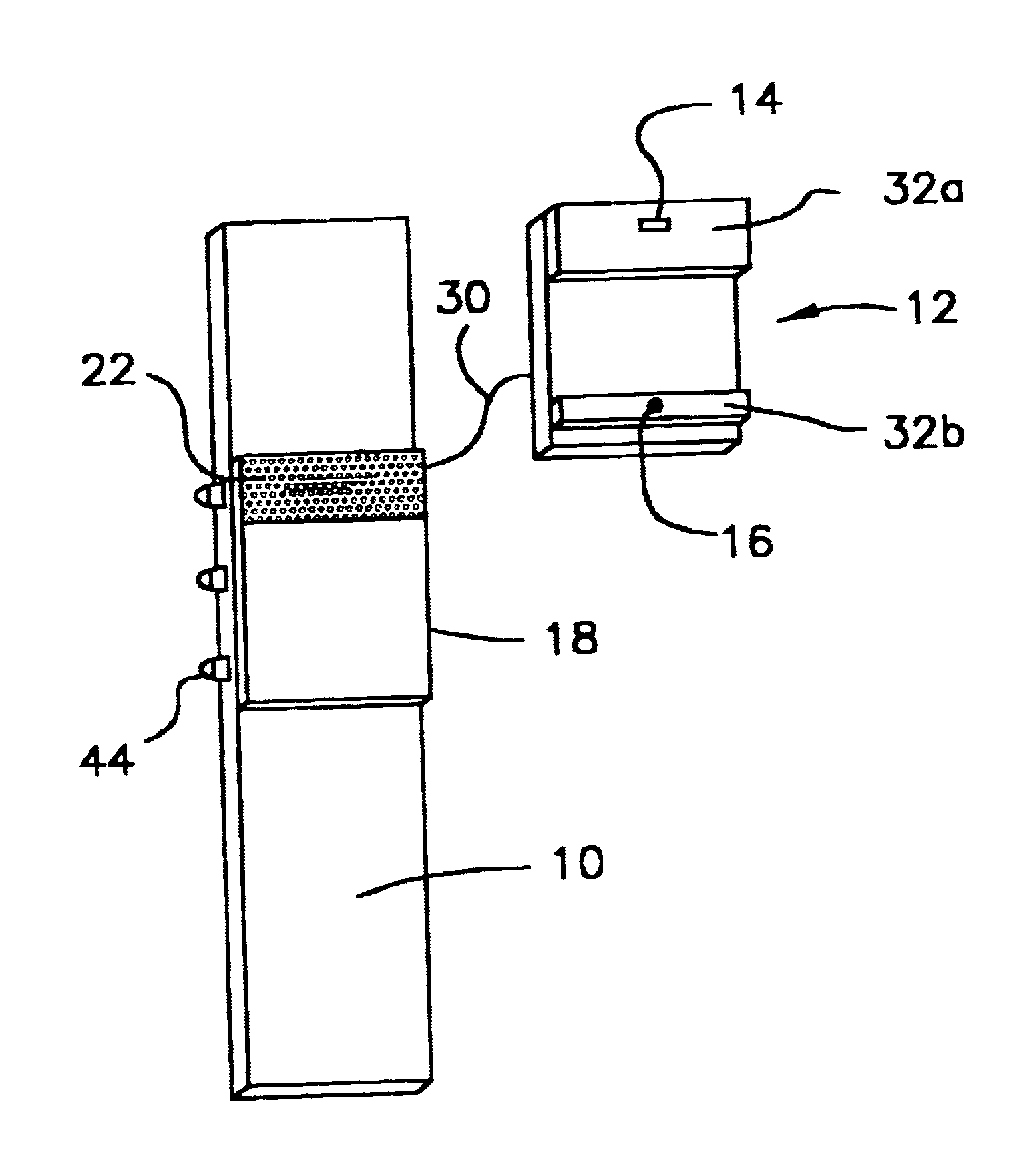 Antenna system for a wrist communication device