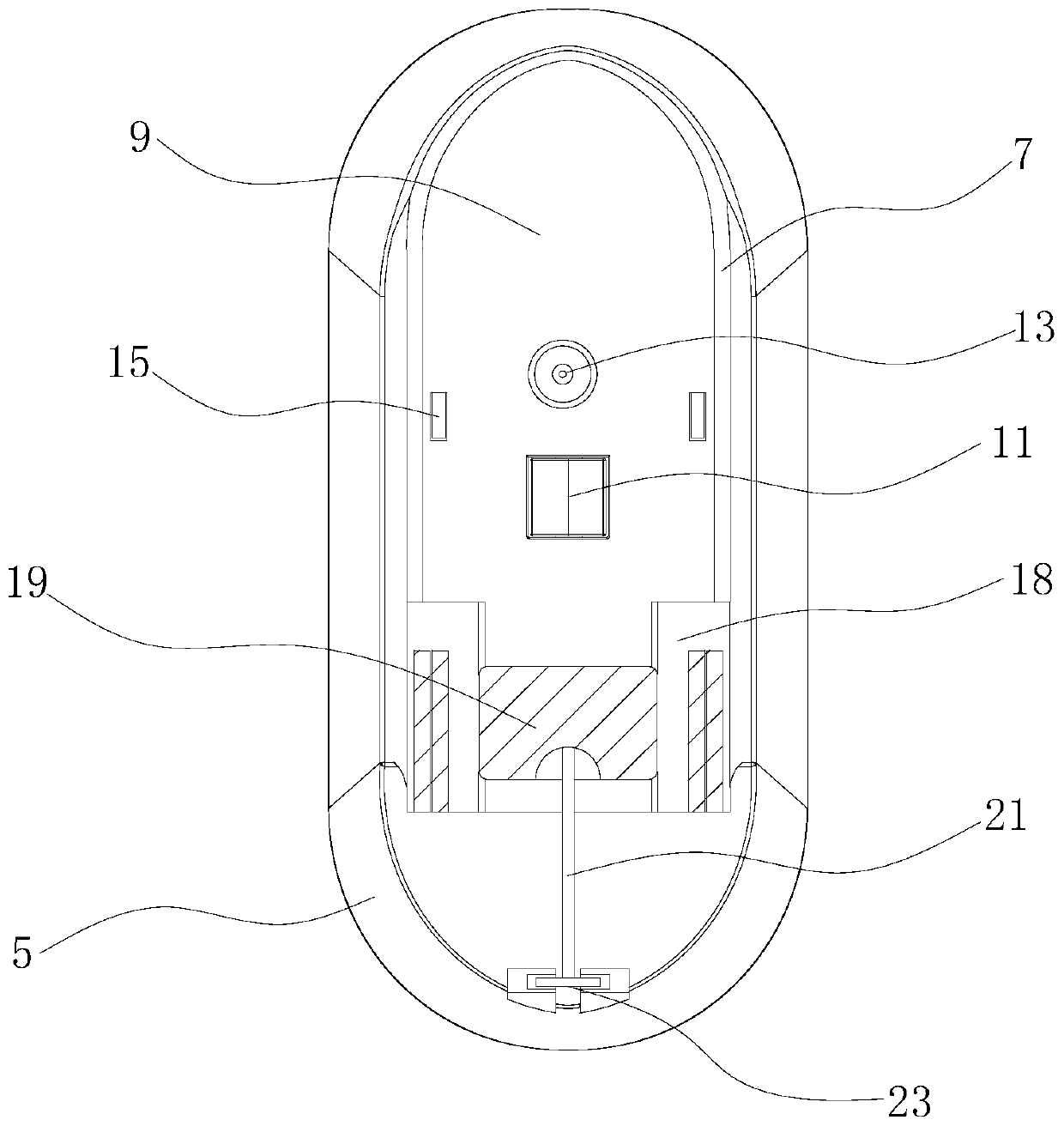 Respiratory interruption monitoring instrument