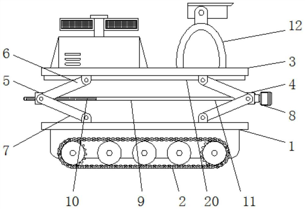 A multi-level lift-type large-range inspection robot based on machine vision