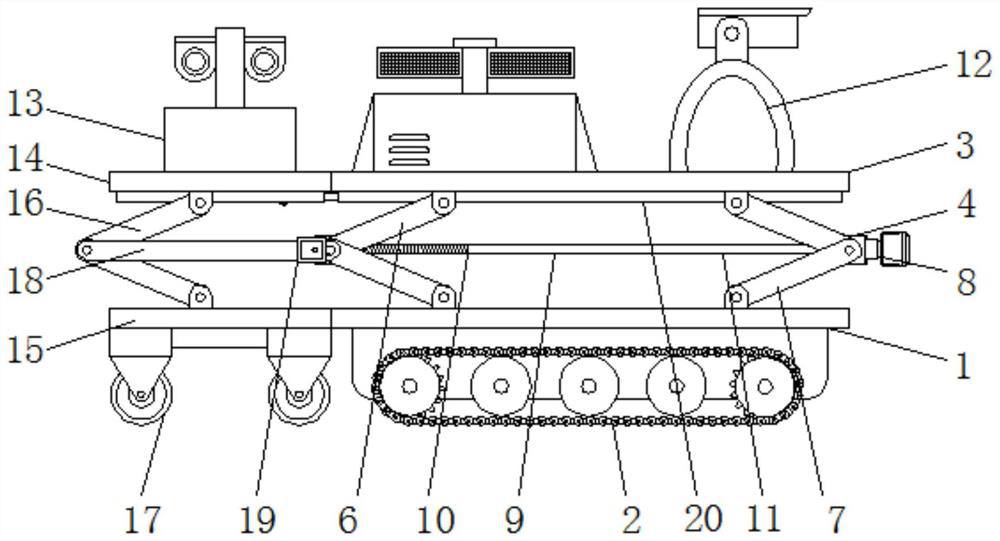 A multi-level lift-type large-range inspection robot based on machine vision