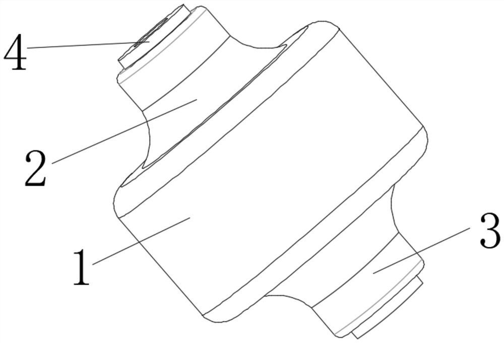 Torsional vibration isolator for ship propulsion shafting