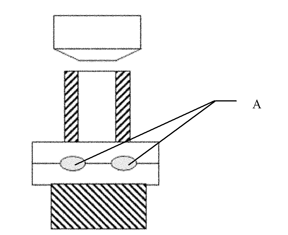 Coaxial composite welding method of laser spot welding and resistance spot welding