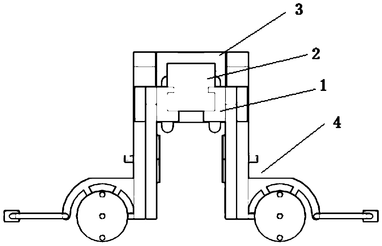 Measuring ruler for ultrasonic detection of defects