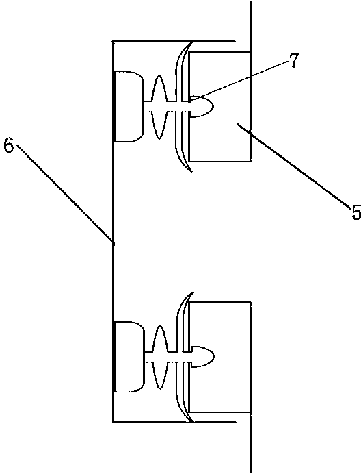 Method for using sealing strips for conducting sealing in box-type substation of wind power plant