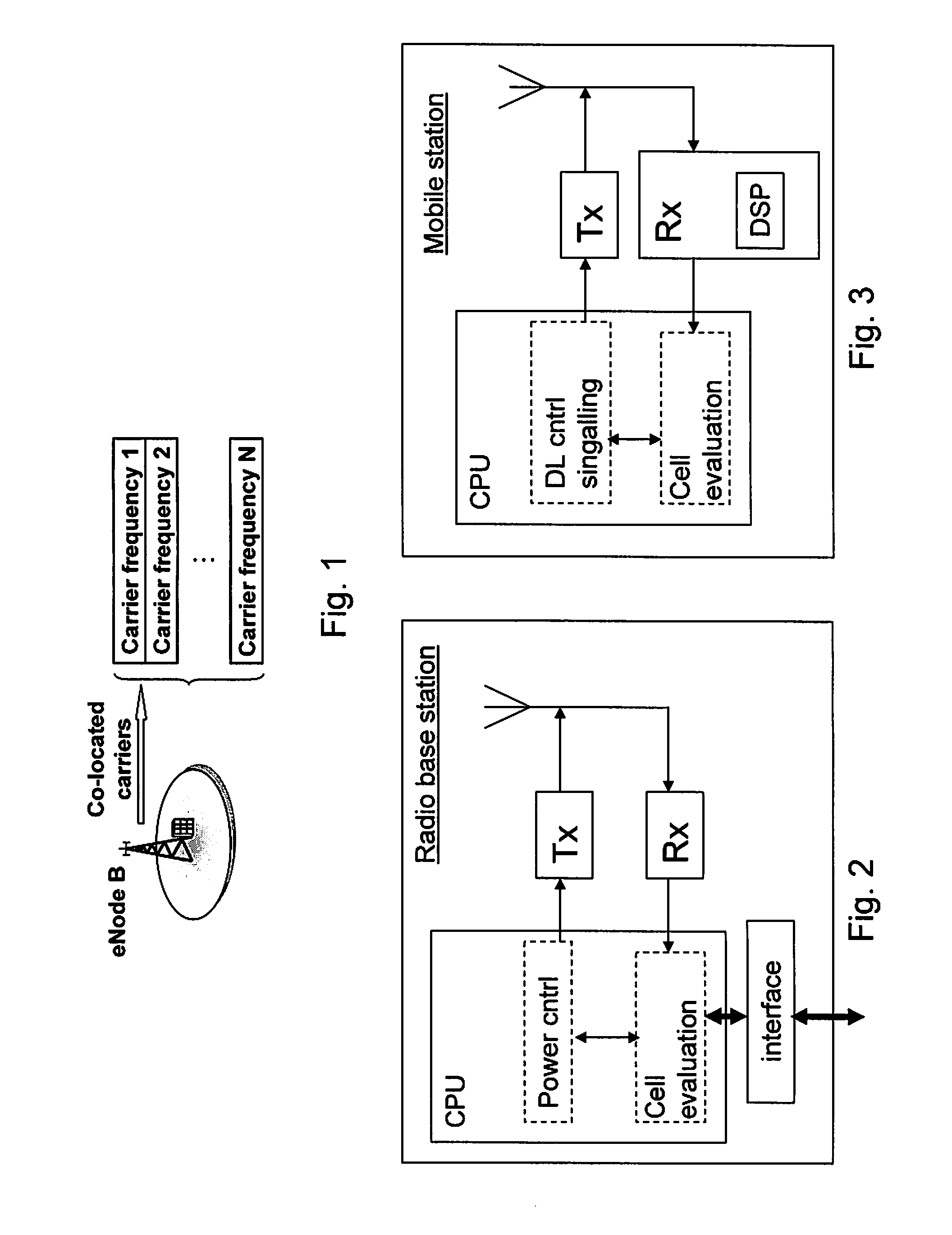 Quality based handover procedure between co-located cells