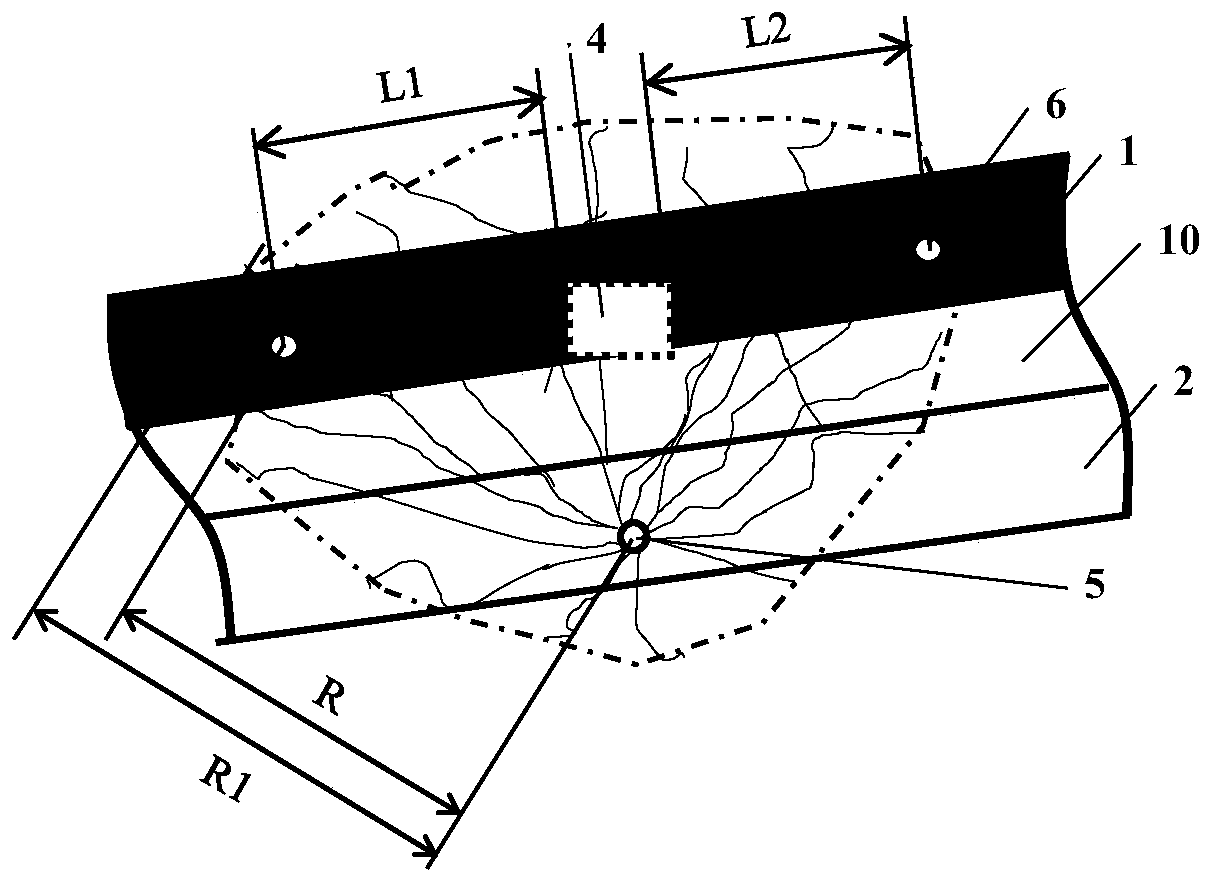 High-efficiency drainage of coal roadway strip gas and regional outburst elimination method by segmental fracturing with long boreholes along the floor