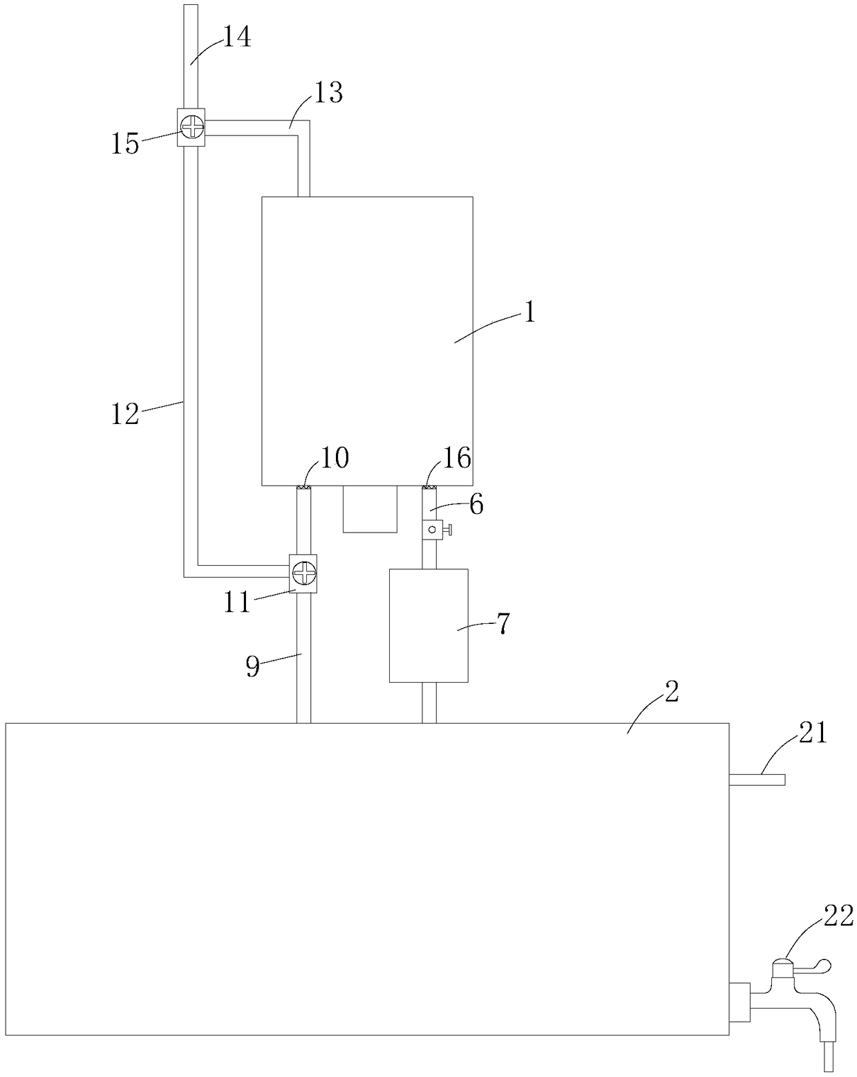 Stirring type synchronous separating device for multi-particle-size microplastics in sediment or soil