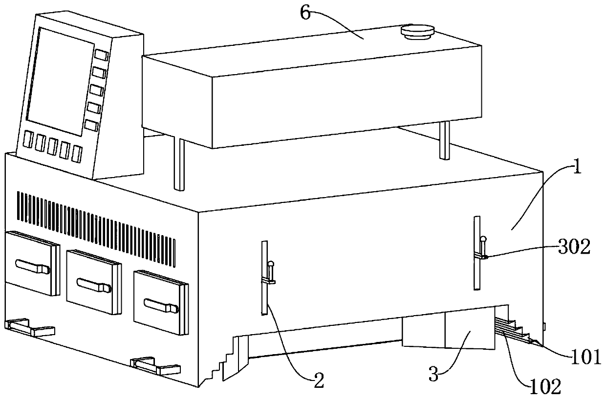 Microwave sterilization equipment for non-woven fabric production and processing