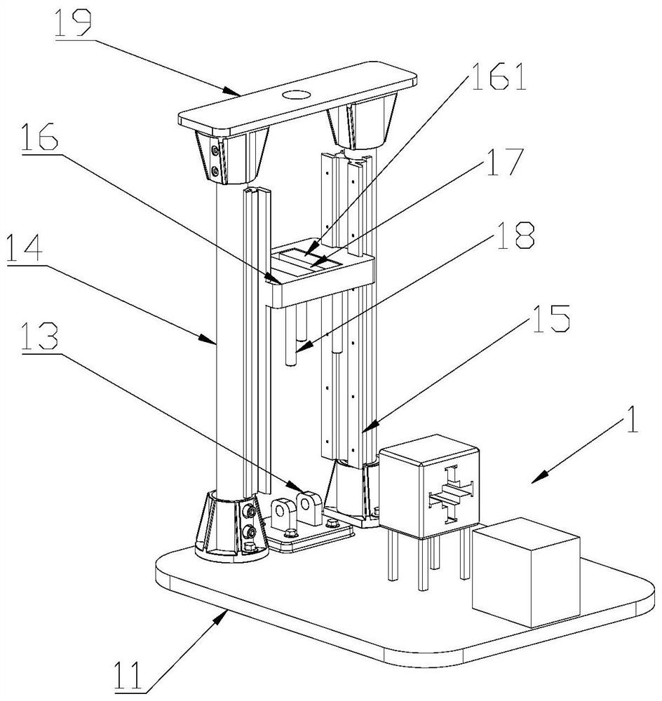 Electroplating production automatic detection device and use method thereof