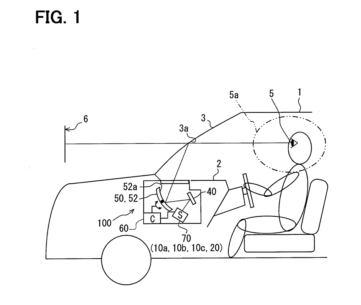 Head-up display device