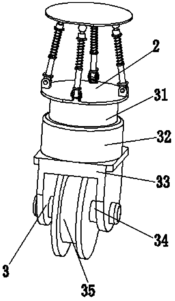 A construction and handling industrial robot based on redundant four degrees of freedom