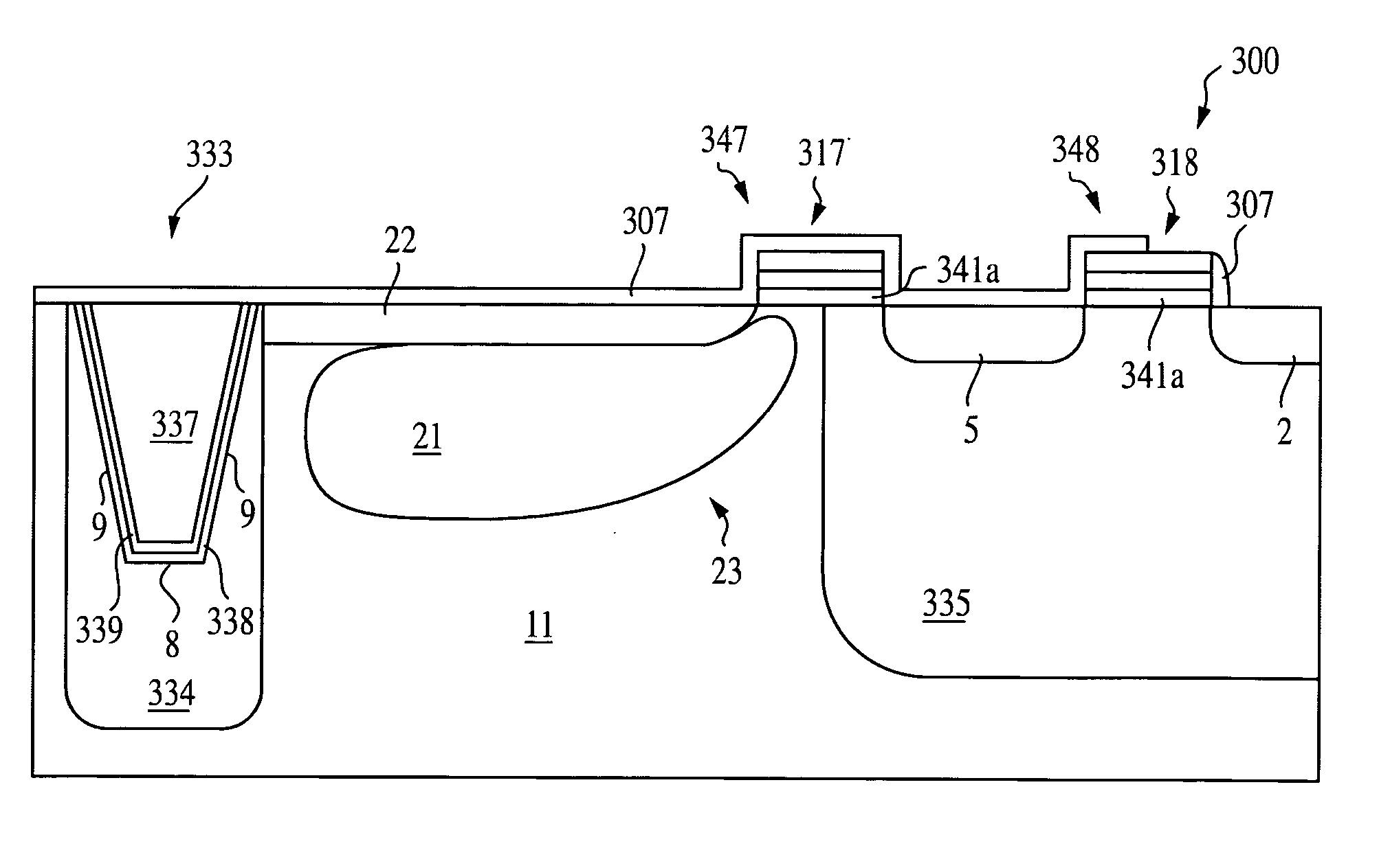 Deuterated structures for image sensors and methods for forming the same